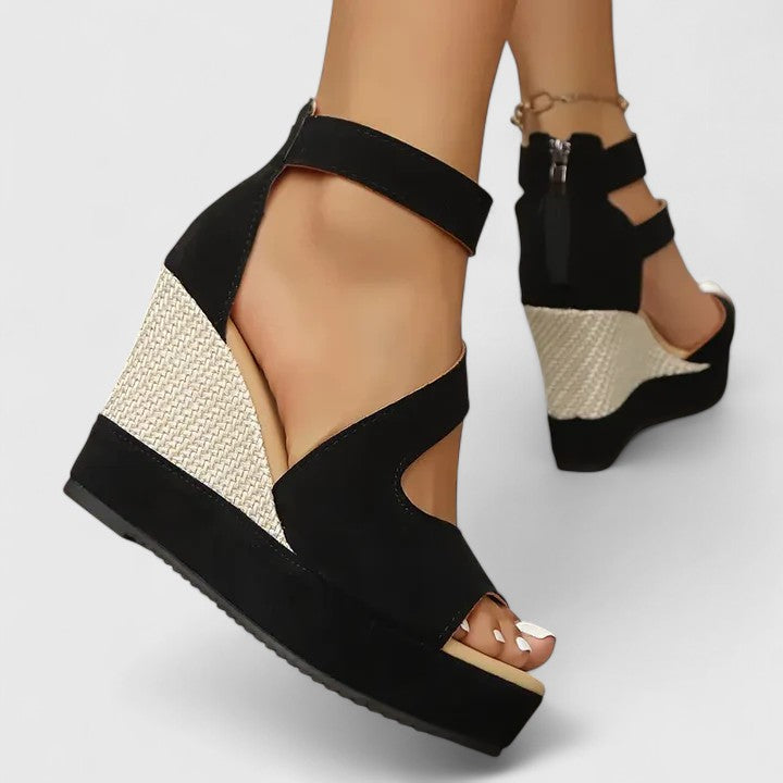 Aviana - Sandales Orthopédiques à Talon Wedge