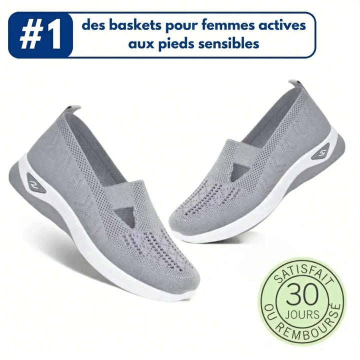 ErgoStepia™ - Baskets à confort orthopédique pour femme